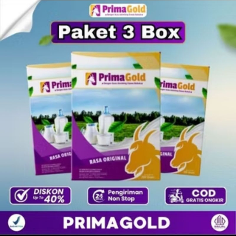

Susu Etawa Prima Gold paket 3 Box