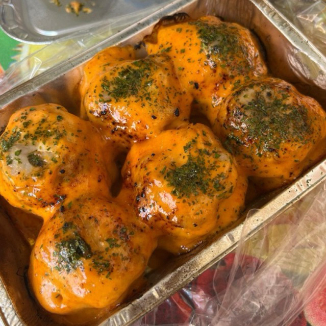 

siomai babi full daging isi 5pcs siomai babi mentai