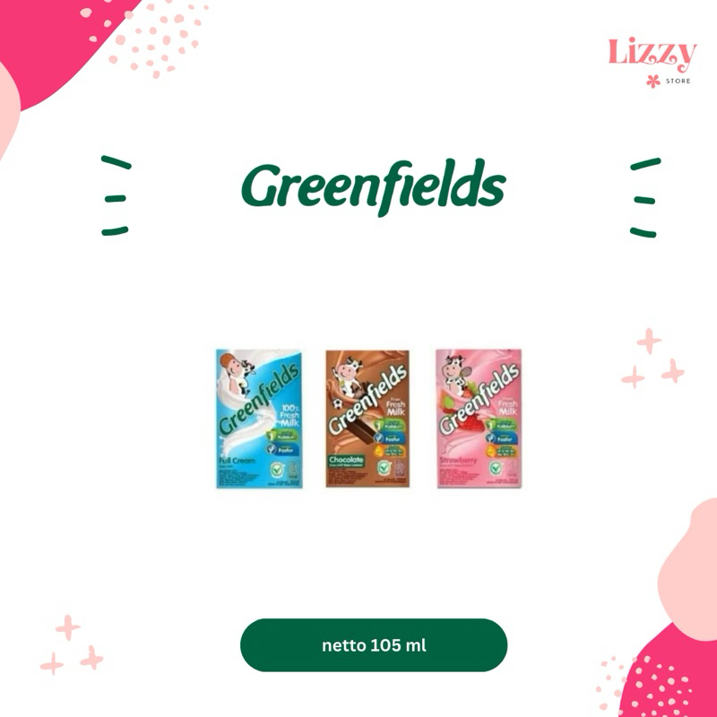 

Greenfields Susu UHT Fresh Milk 105ml