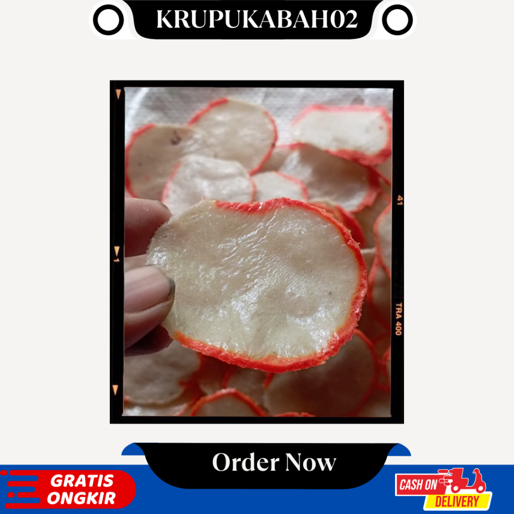 

Maknyuss1 Krupuk Upil Mentah 1Kg Goreng Pasir/Minyak