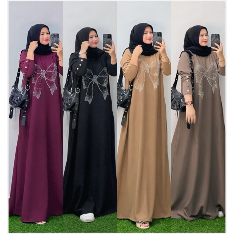 Dress knit model pita panjang