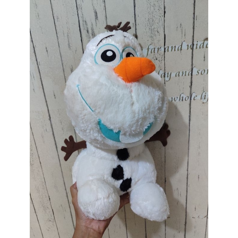 boneka olaf frozen elsa original Disney uk super jumbo size