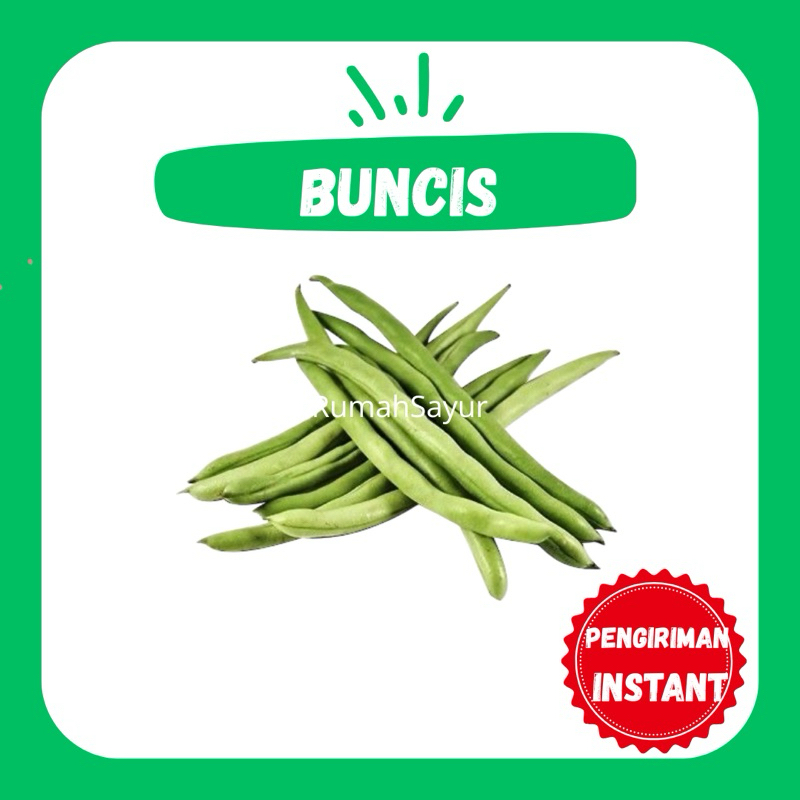 

[KIRIM INSTANT] BUNCIS 250gr - RUMAH SAYUR