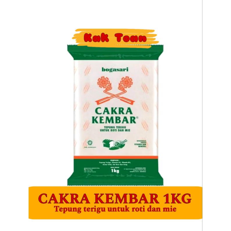 

KAK TOAN Cakra Kembar Tepung Terigu Roti dan Mie