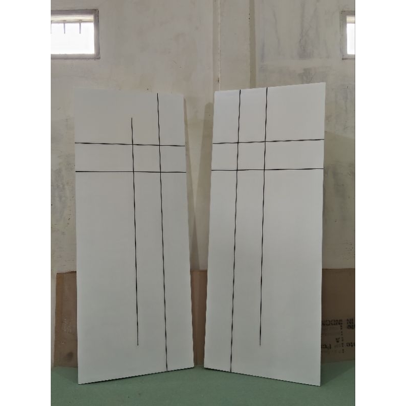 PINTU MINIMALIS MODERN CAT DUCO KOMBINASI MOTIF, pintu rumah pintu perumahan pintu utama pintu kamar