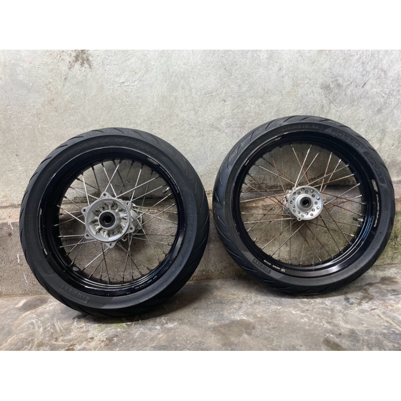 Wheellset Velg Ban Supermoto WR155R WR 155 R