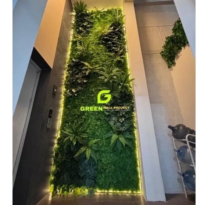 vertical garden sintetis | taman vertical garden artificial | vertical garden artificial