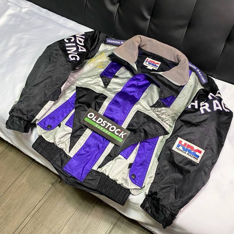 Jacket Racing Vintage Honda HRC Original Langka