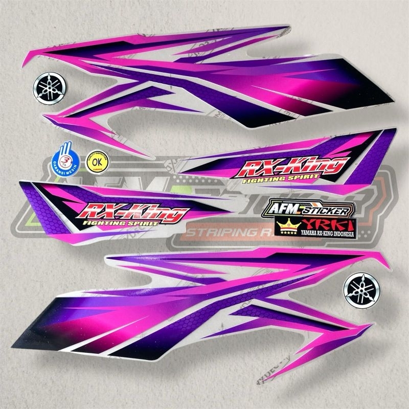 Striping Rx King Transparan || Striping Rx King 2005