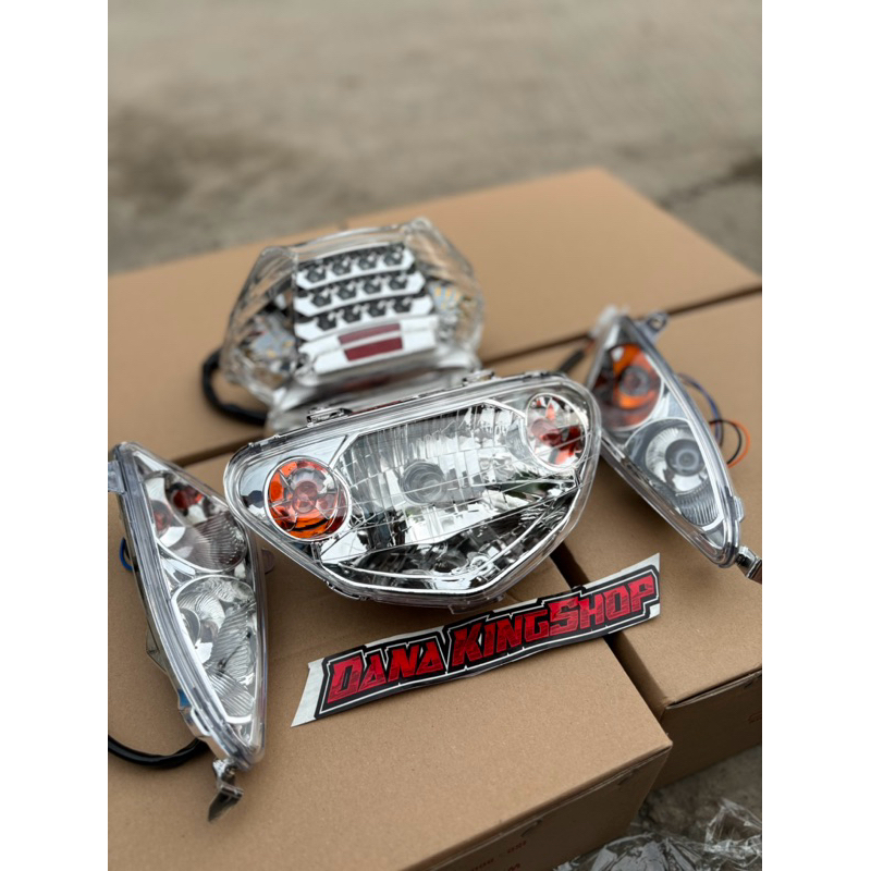 LAMPU DEPAN MIO SPORTY PLUS SEIN MX LAMPU STOP LED BENING