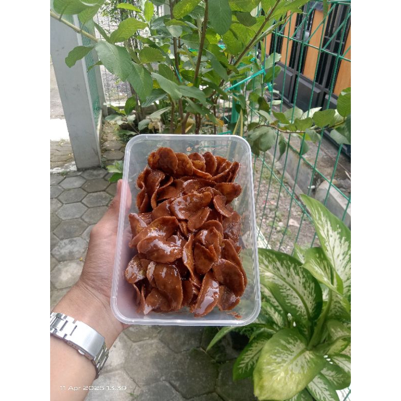 

KERIPIK PISANG LUMER / MELTED BANANA CHIPS / NAFIS 180 gr