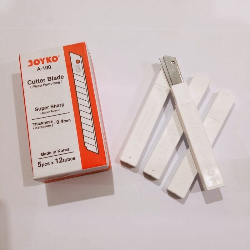 

HJK Isi Pisau Cutter JOYKO A 100 1 Box ( 12 Kotak )