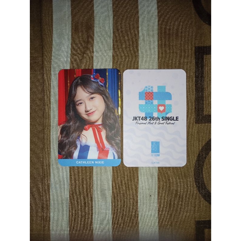 photocard Cathy JKT48 seifuku sirkus