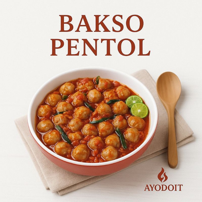

BAKSO PENTOL SAMBAL AYO DO IT