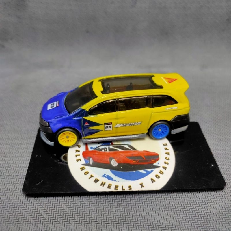 HOTWHEELS HONDA ODYSSEY CUSTOM SPOON DECAL LIVERY