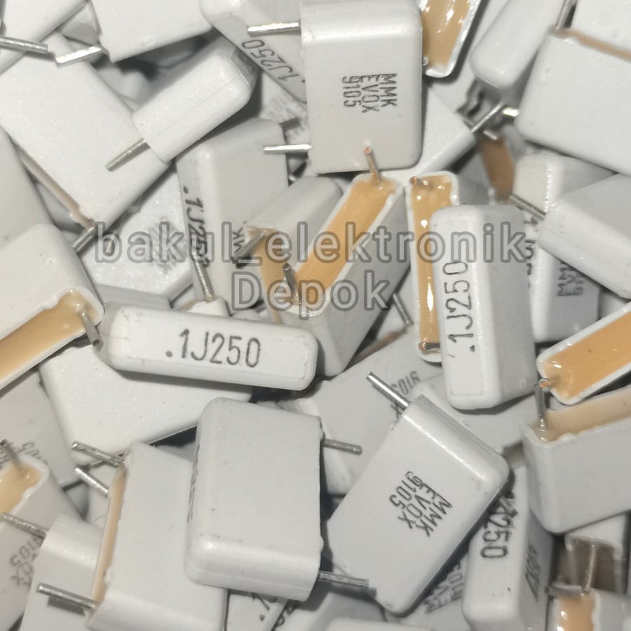 CAPACITOR 100NF 250V EVOX MMK ORIGINAL