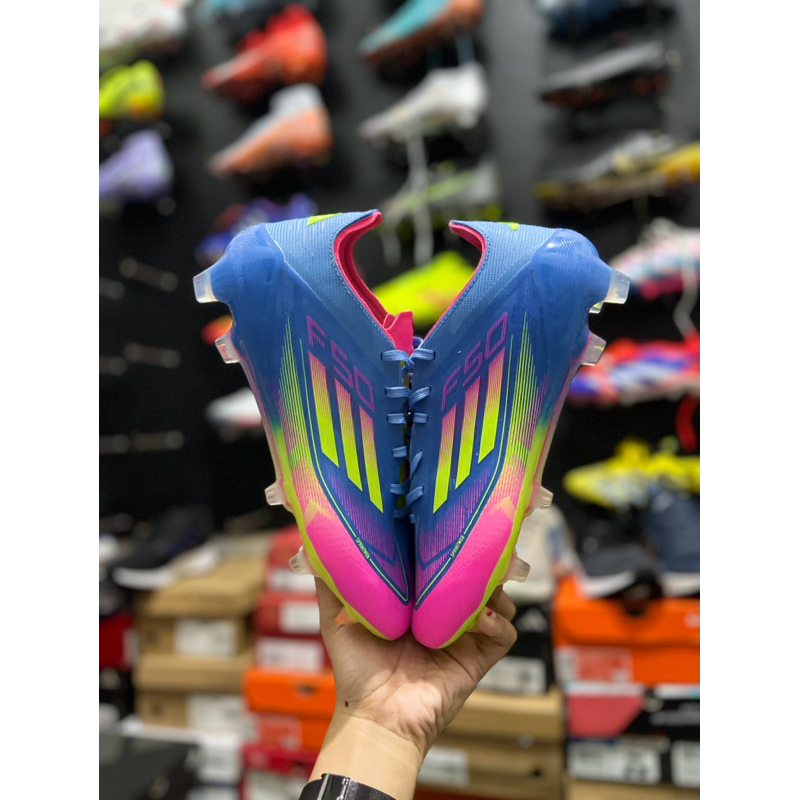 Sepatu bola f50 multicolour