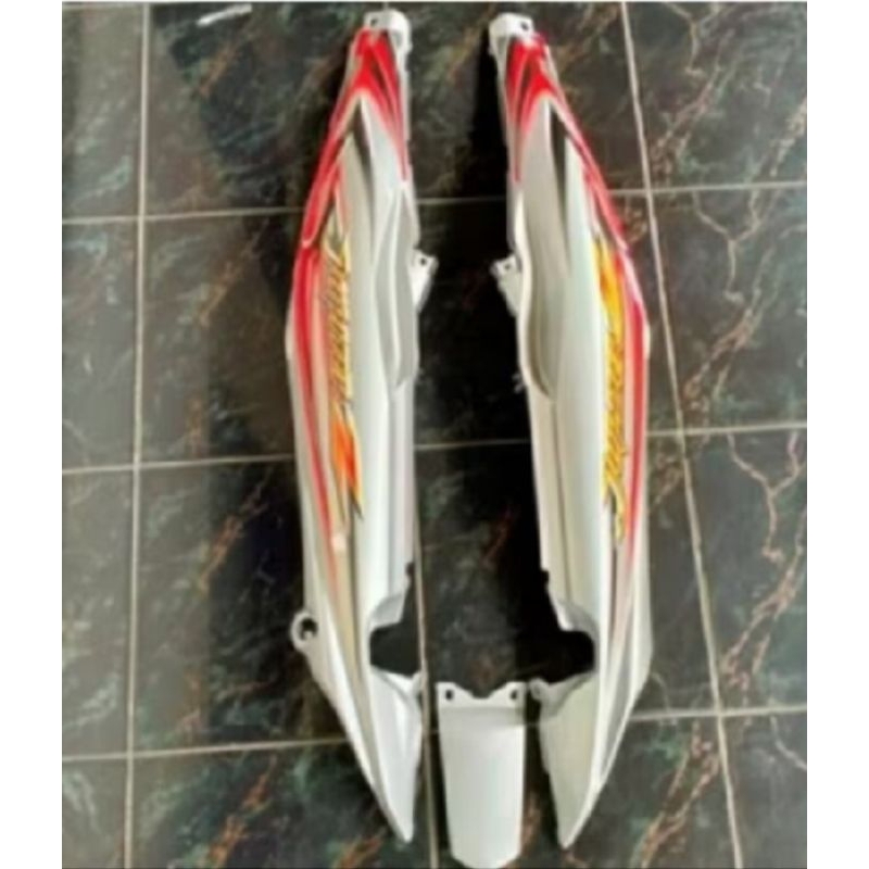 cover body Jupiter Z new Burhan all varian Oren silver