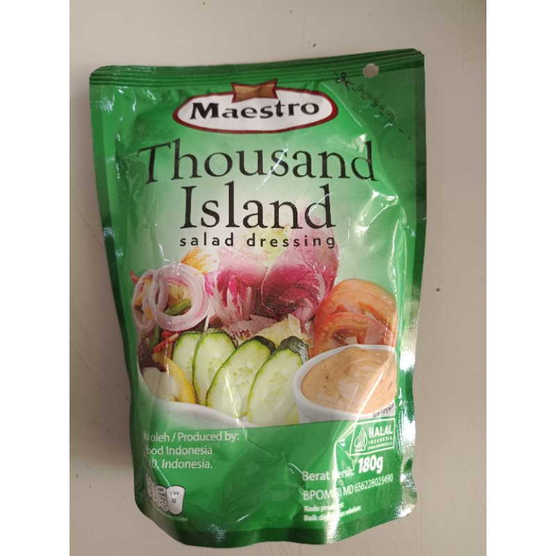 

MAYONES MAESTRO THOUSAND ISLAND 180GRAM