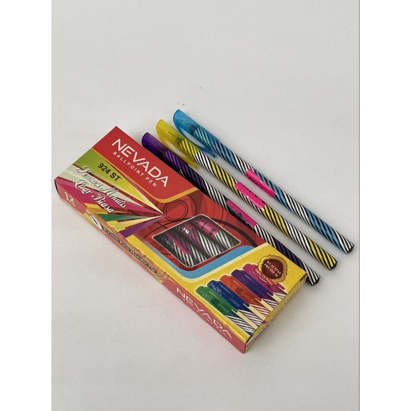 

Pulpen NEVADA 0,7mm hitam satuan