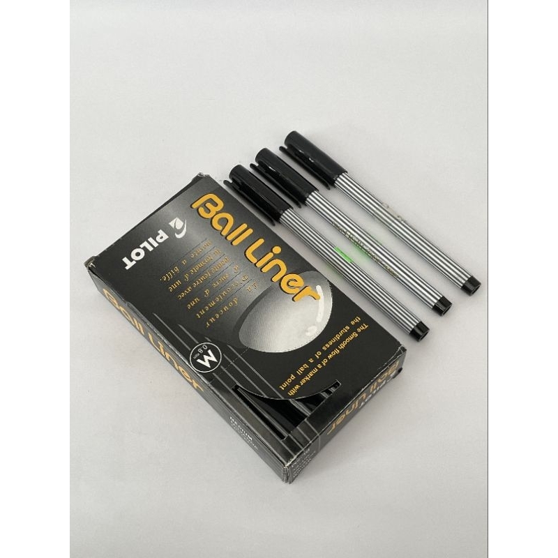 

Pulpen PILOT 0,8mm hitam (12pcs)