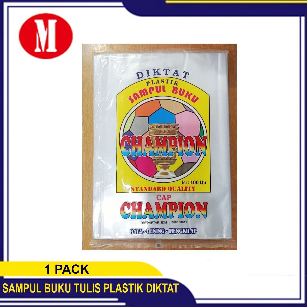 

Sampul Plastik buku Diktat Campion/sampul buku tema Pack