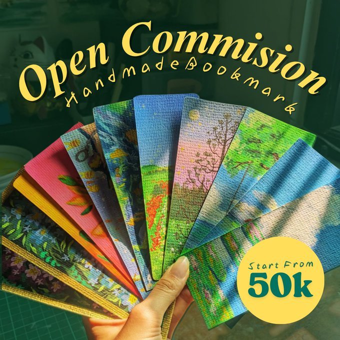 

Custom Bookmark Pembatas Buku