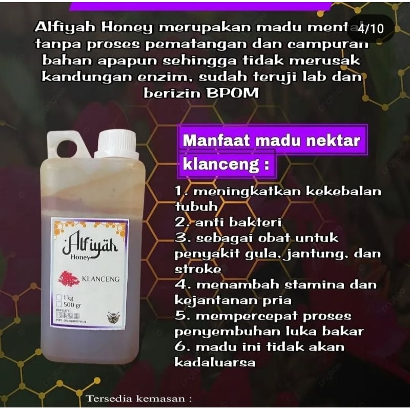 

Madu Klanceng