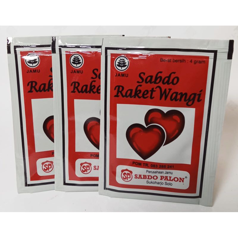 

JAMU SABDO RAKET WANGI KEMASAN PACK ISI 10SACHET