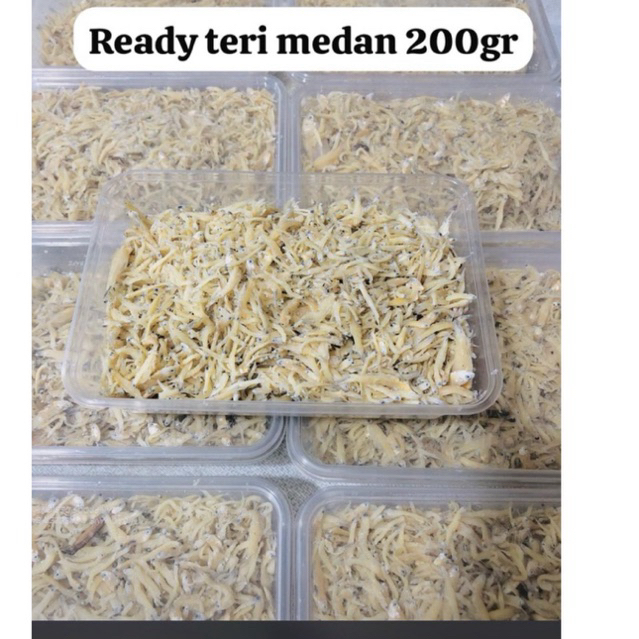 

Teri Medan Teri Nasi ikan asin