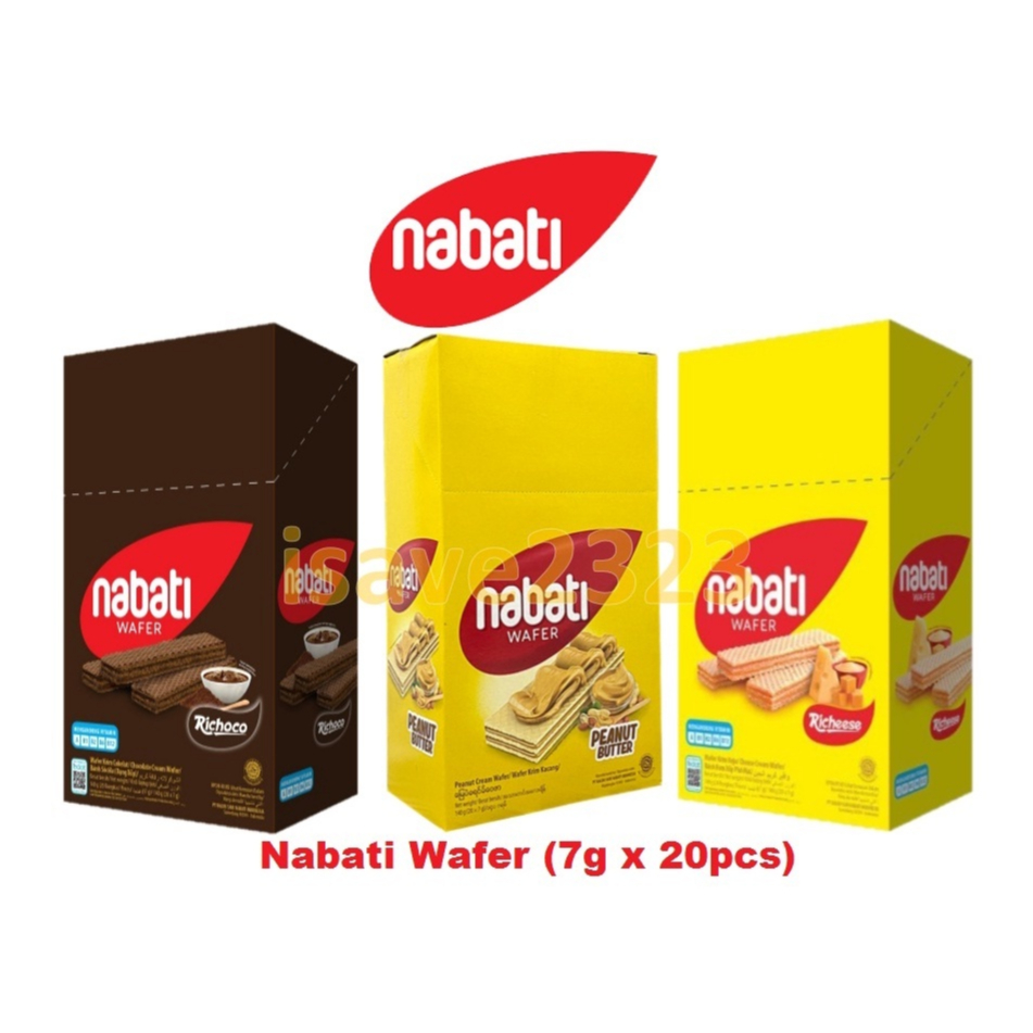 

Richeese Nabati / Richoco Nabati ( 1 box isi 20 pcs )