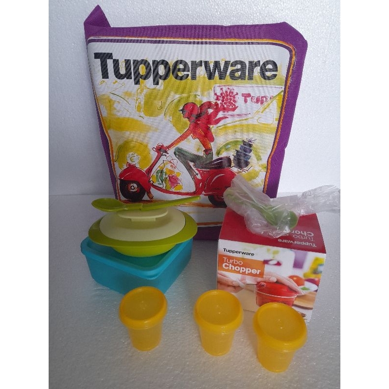 Tupperware kitbag set lengkap