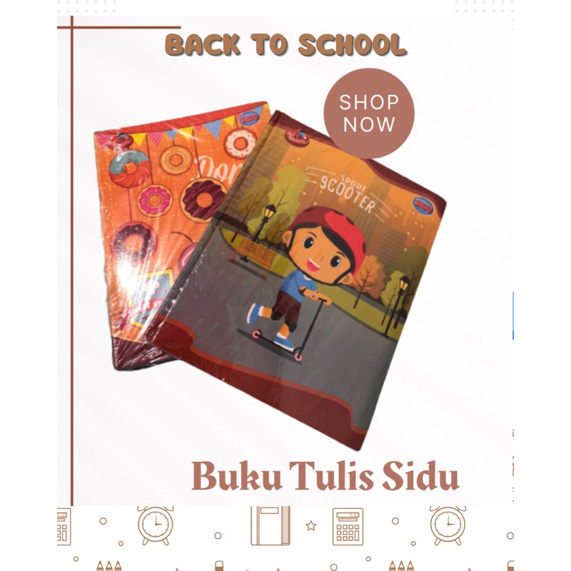 

BUKU TULIS SIDU 1 PAK ISI 32, 38, 58