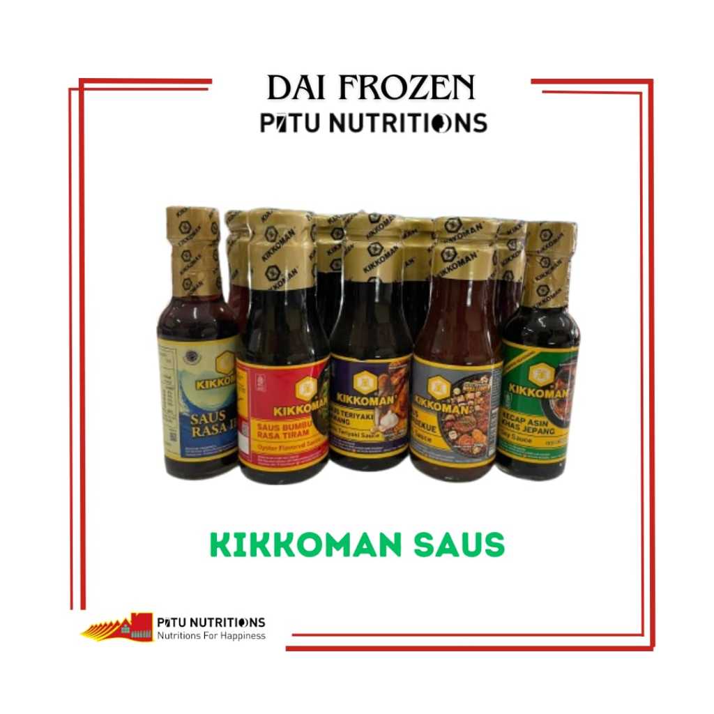 

Kikkoman saus all varian 300ml