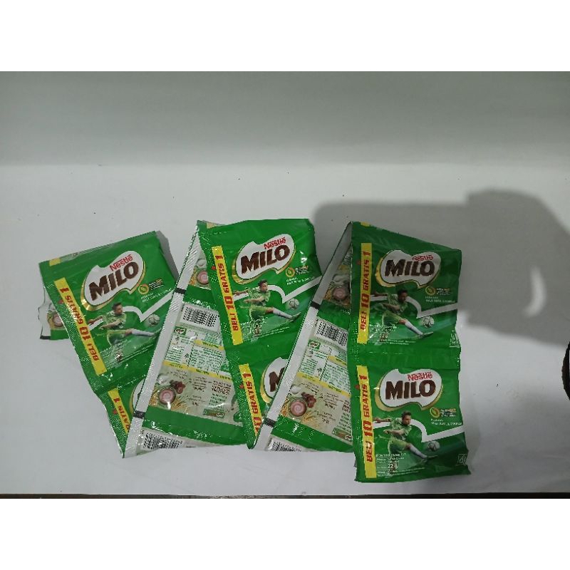 

Milo susu bubuk Sachet 22 g x 1 renceng (isi 10)