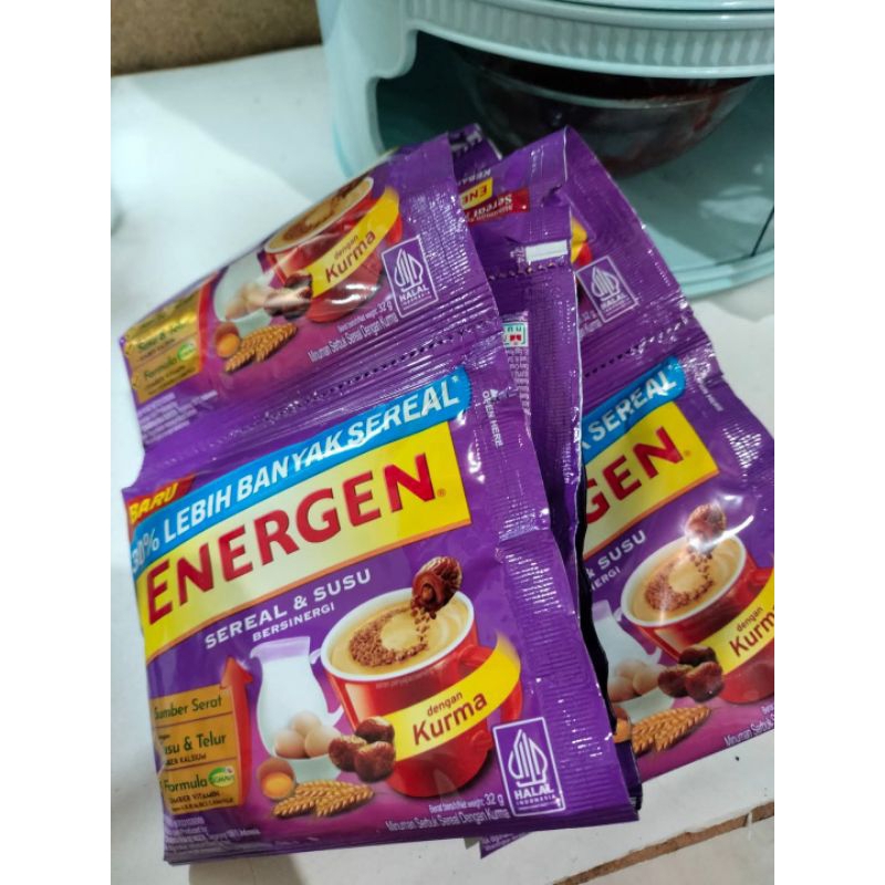 

Energen Sereal Varian Kurma Isi 10pcs x 32gr