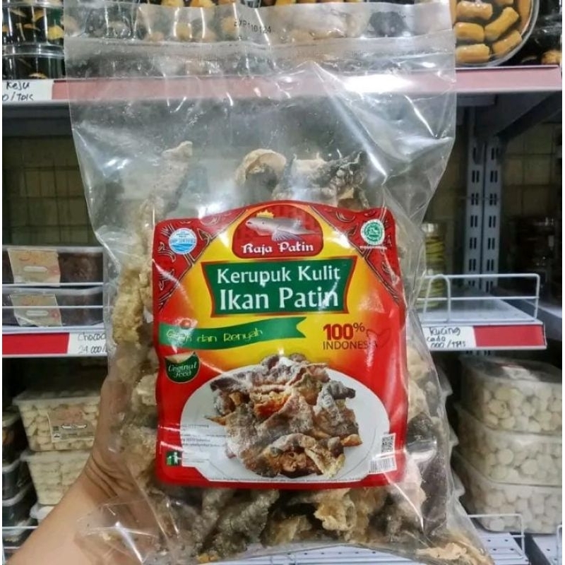 

Kerupuk Kulit Patin 1 bks 200gram