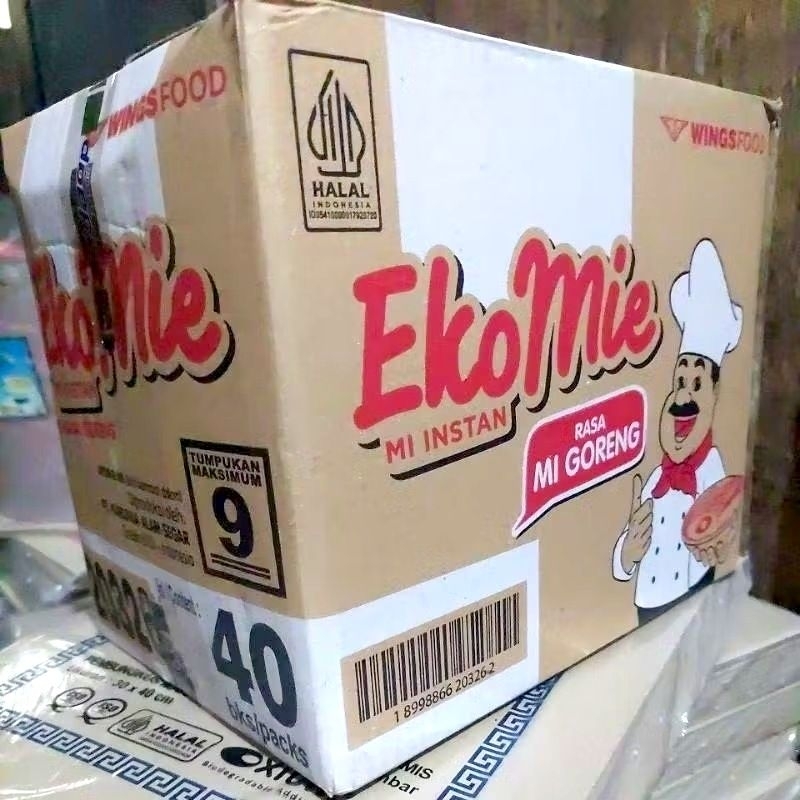 

Eko Mie Goreng 1Dus [KARTON] / Ekomie Goreng Mie Eko Instant 60g