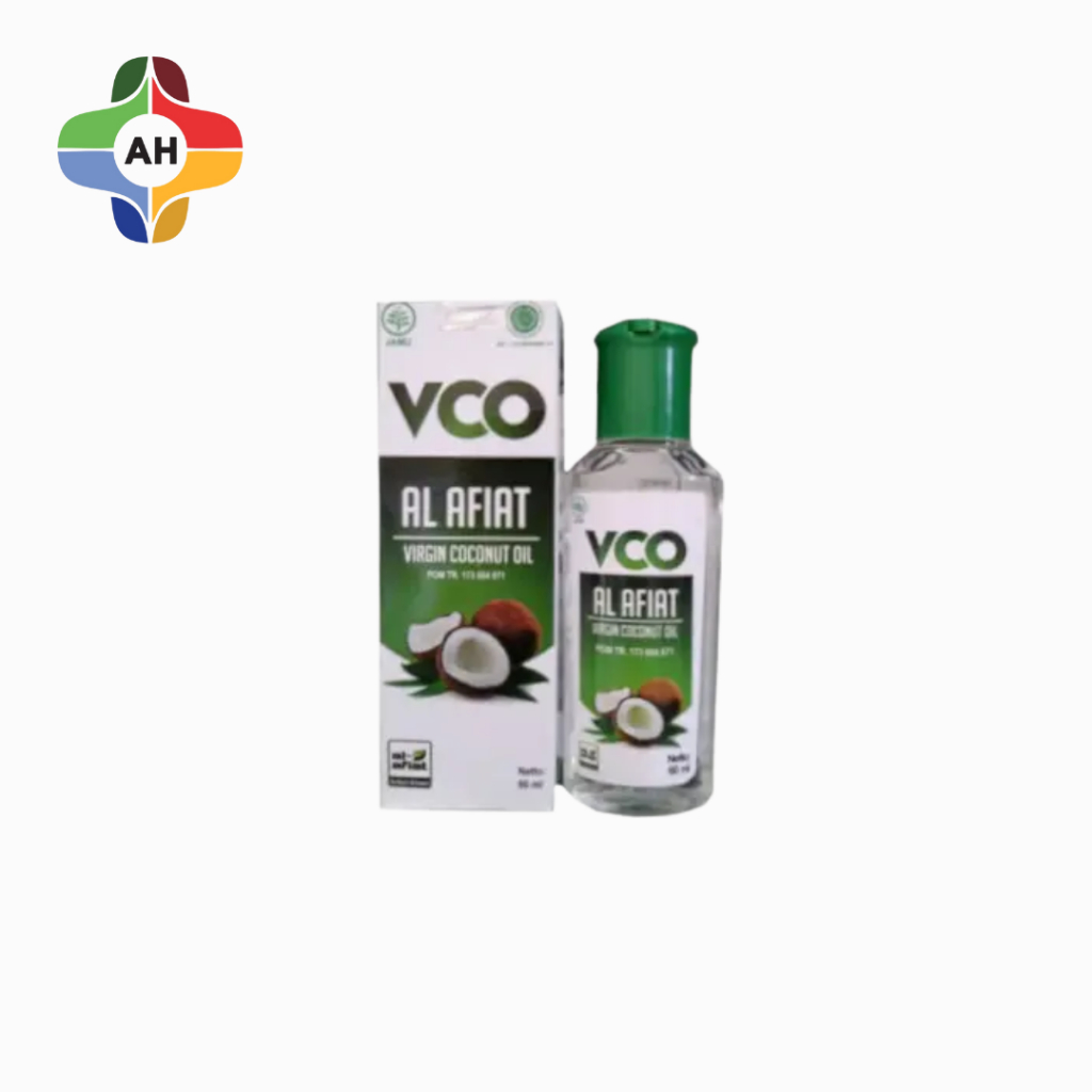 

VCO Virgin Coconut Oil Minyak Kelapa Murni Al Afiat 60 ml / 150 ml - apotek hutama