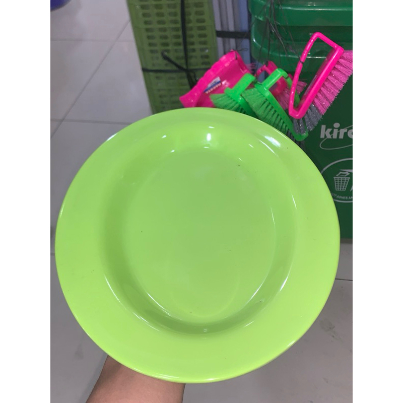 Piring Saji Melamin 12 Inch Oval Ikan Pecel Lauk Melamine Lonjong