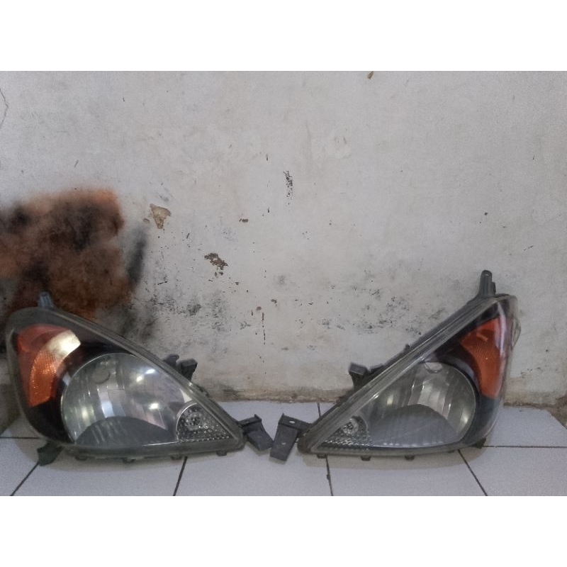 headlamp lampu depan innova 2008-2010 blackhousing original
