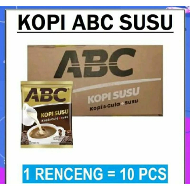 

KOPI ABC SUSU 1 dus isi 12 renceng