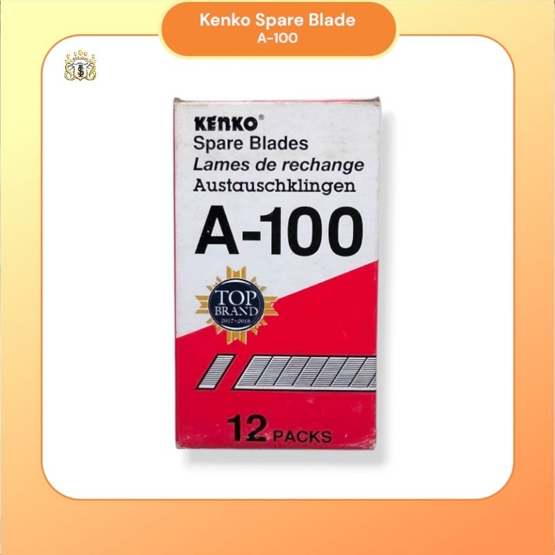 

[ 1 Pack ] Spare Blade Kenko /1 Box Isi 12 Tube / Isi Cutter Kenko A-100