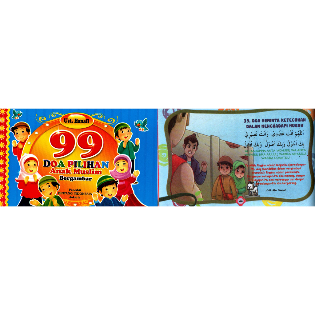 99 Doa Pilihan Anak Muslim Bergambar
