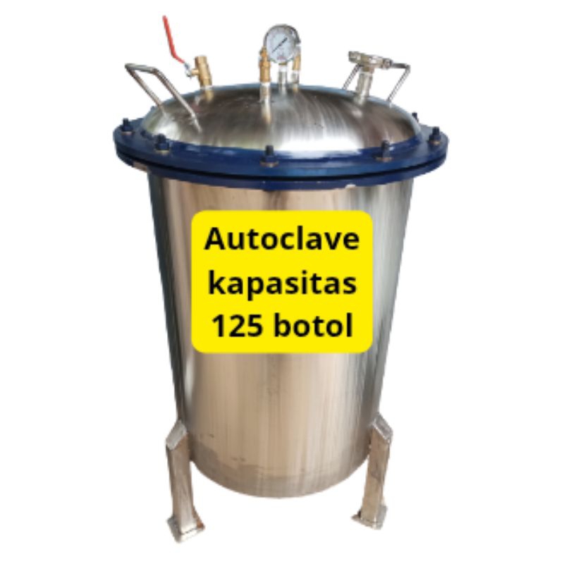 Autoclave Bibit Jamur Kapasitas 125 Botol Murah