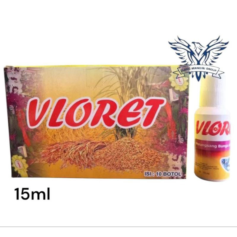 Vloret 15ml Nutrisi Perangsang Bunga dan Buah Mangga Apel Durian Kelengkeng Melon, dll Arena Hormon 