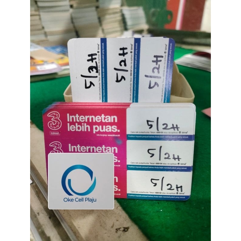 voucher tri 5GB (6gb)2hari