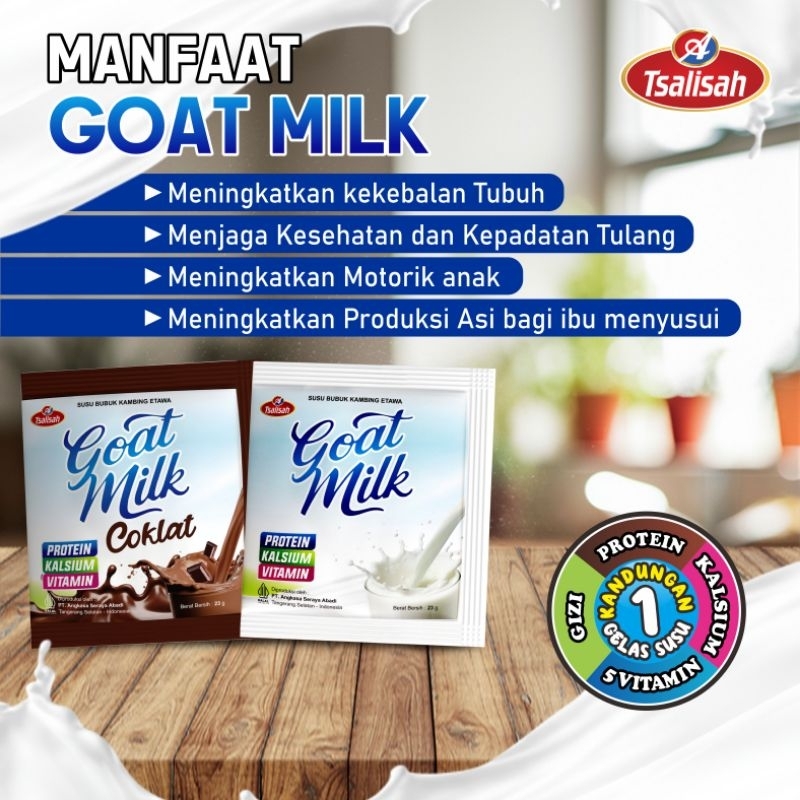 

Goat milk susu kambing etawa rahma