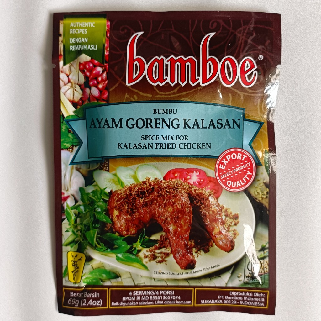 

Bamboe Bumbu Ayam Goreng Kalasan (Bumbu Instan)