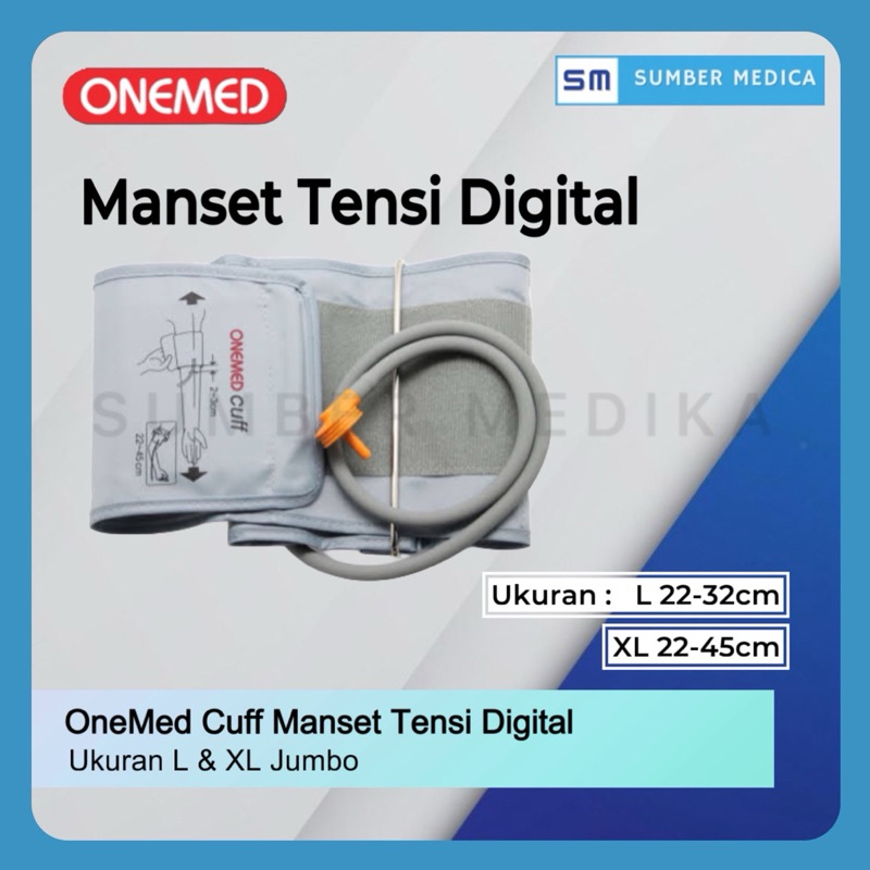 OneMed Manset Tensi Digital TensiOne Ukuran L/XL